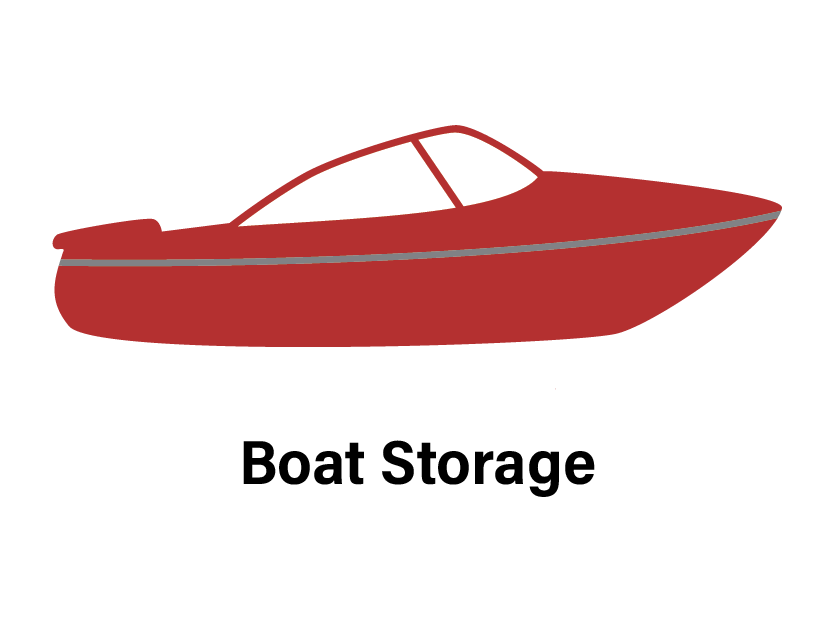 Boat storage icon