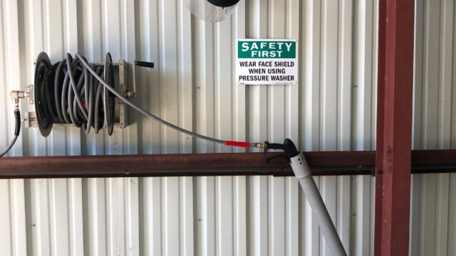 Pressure washer available at Elite RV and Boat Storage